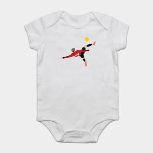 Garnacho 17 Man Utd Overhead Kick Goal Baby Bodysuit